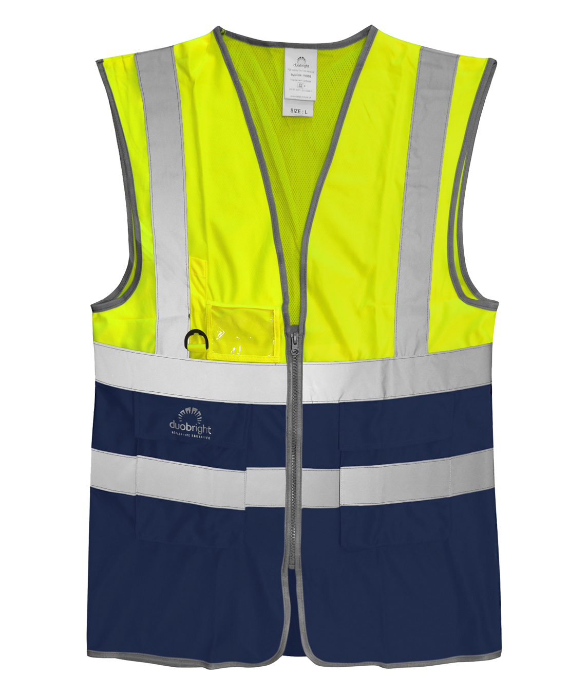 Orbit International Dhow: Hi-Vis Two Tone Waistcoat