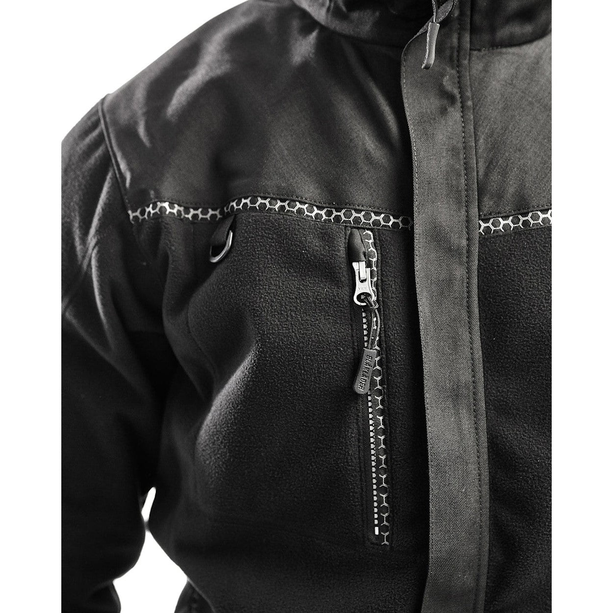 Blaklader Windproof Fleece Jacket 4955 #colour_black