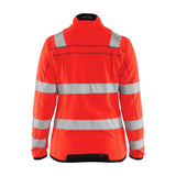 Blaklader Women's Microfleece Jacket Hi-Vis 4966 #colour_red-hi-vis