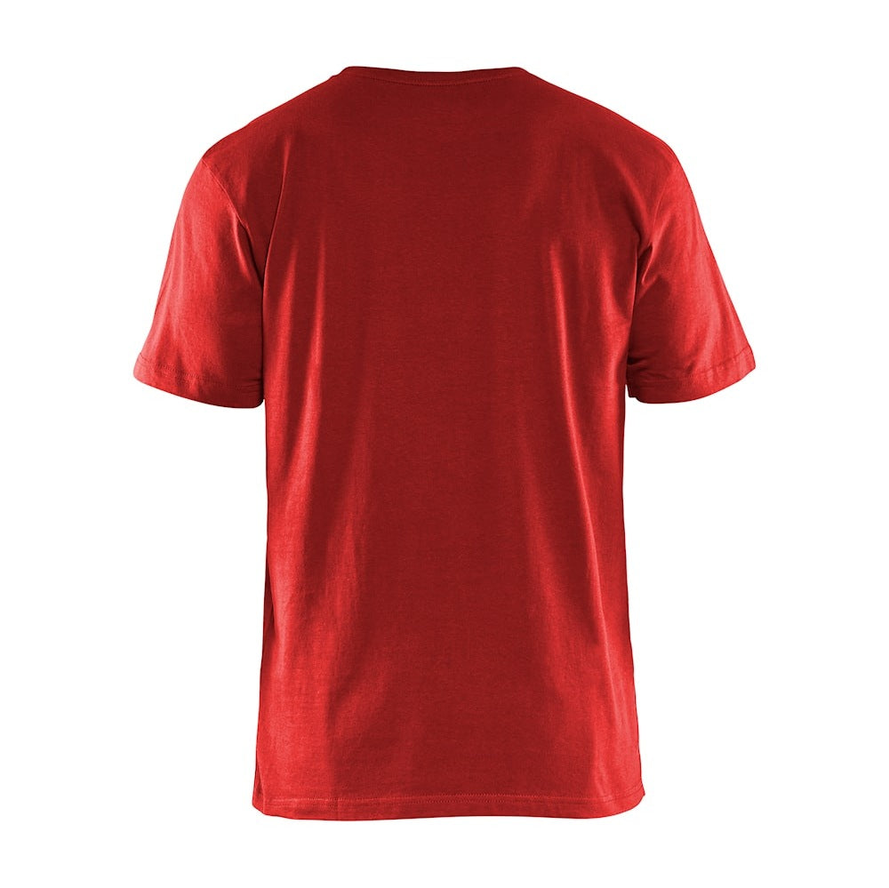 Blaklader T-Shirt 5 Pack 3325 #colour_red
