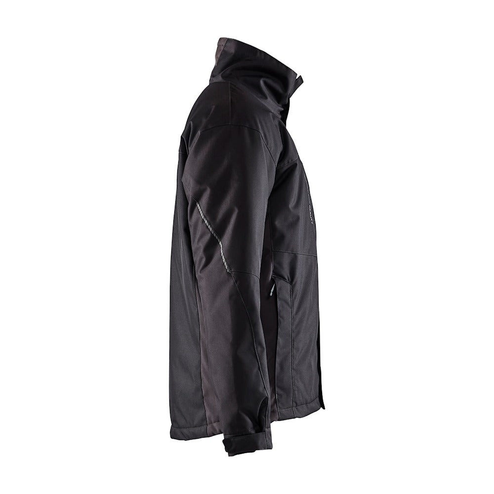 Blaklader Winter Jacket 4918 #colour_black-dark-grey