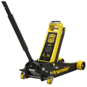 Sealey Trolley Jack 4 Tonne Low Profile Rocket Lift Yellow