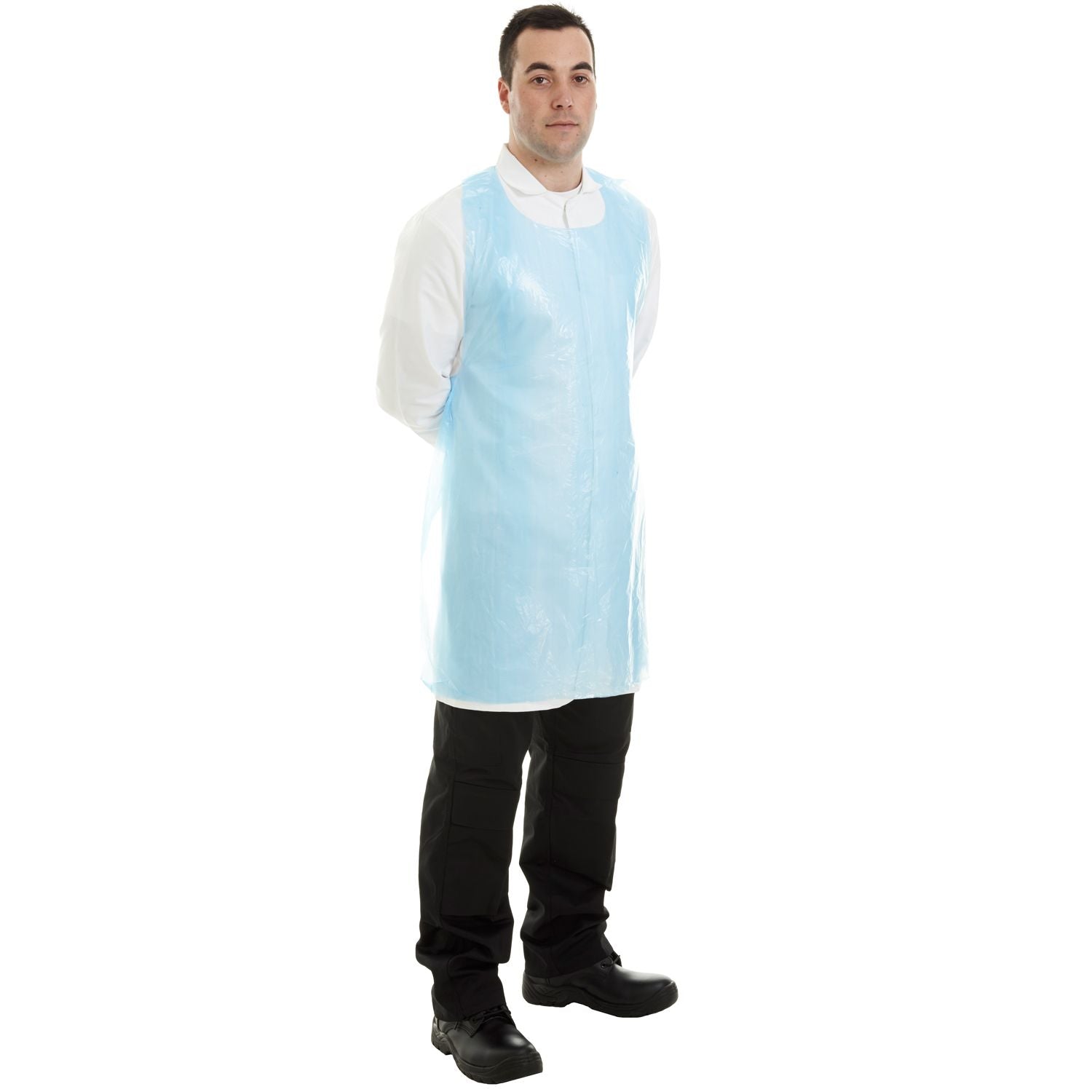 Supertouch 30 Micron PE Aprons On A Roll