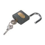 Silverline Iron Padlock Keyed Alike 6Pk