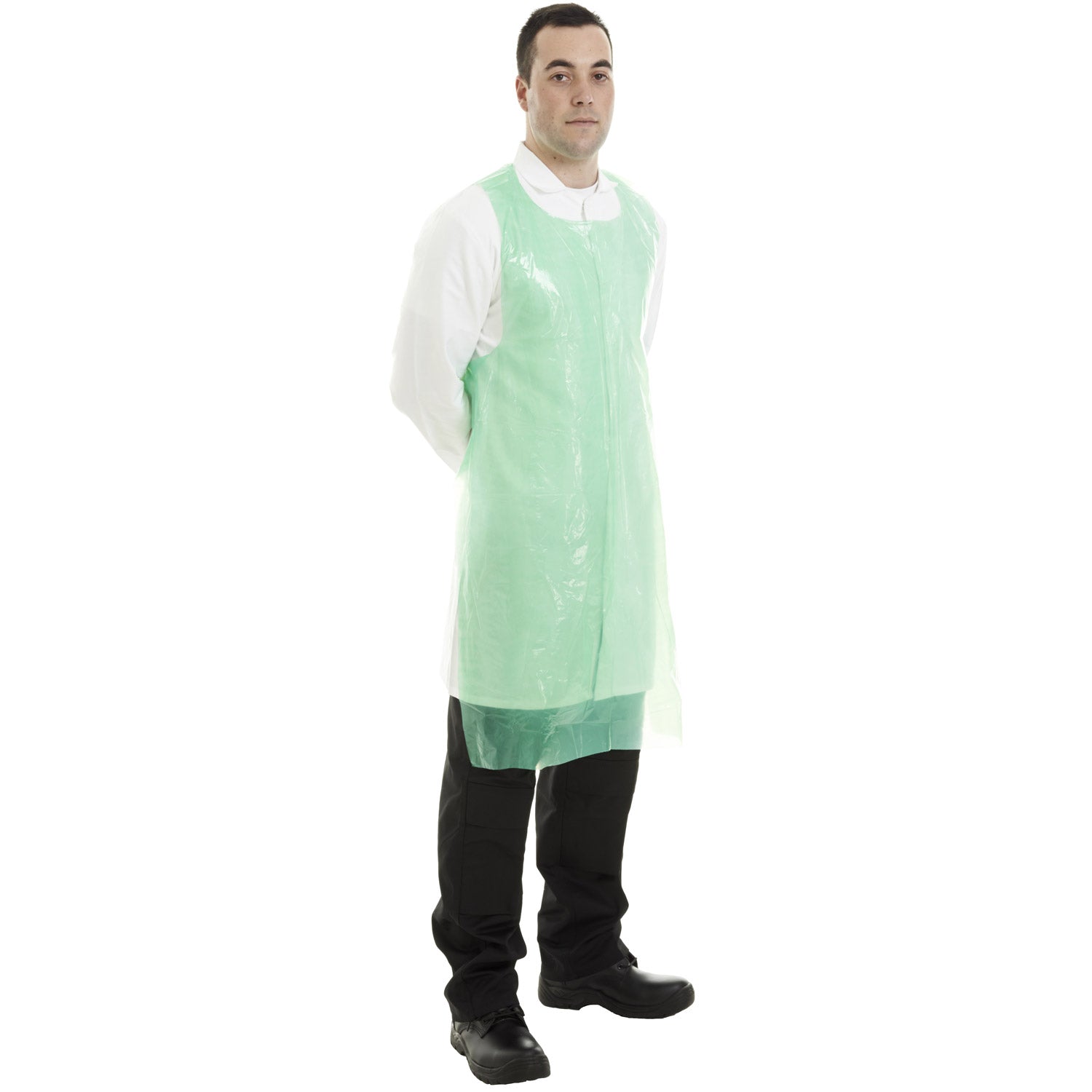 Supertouch 30 Micron PE Aprons On A Roll