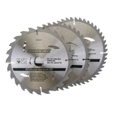 Silverline TCT Circular Saw Blades 24, 40, 48T 3Pk