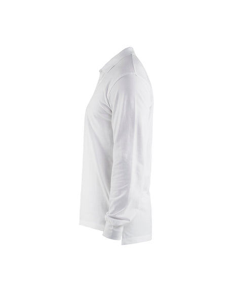 Blaklader Polo Shirt Long Sleeved 3388 #colour_white