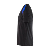 Blaklader T-Shirt 3379 #colour_black-cornflower-blue