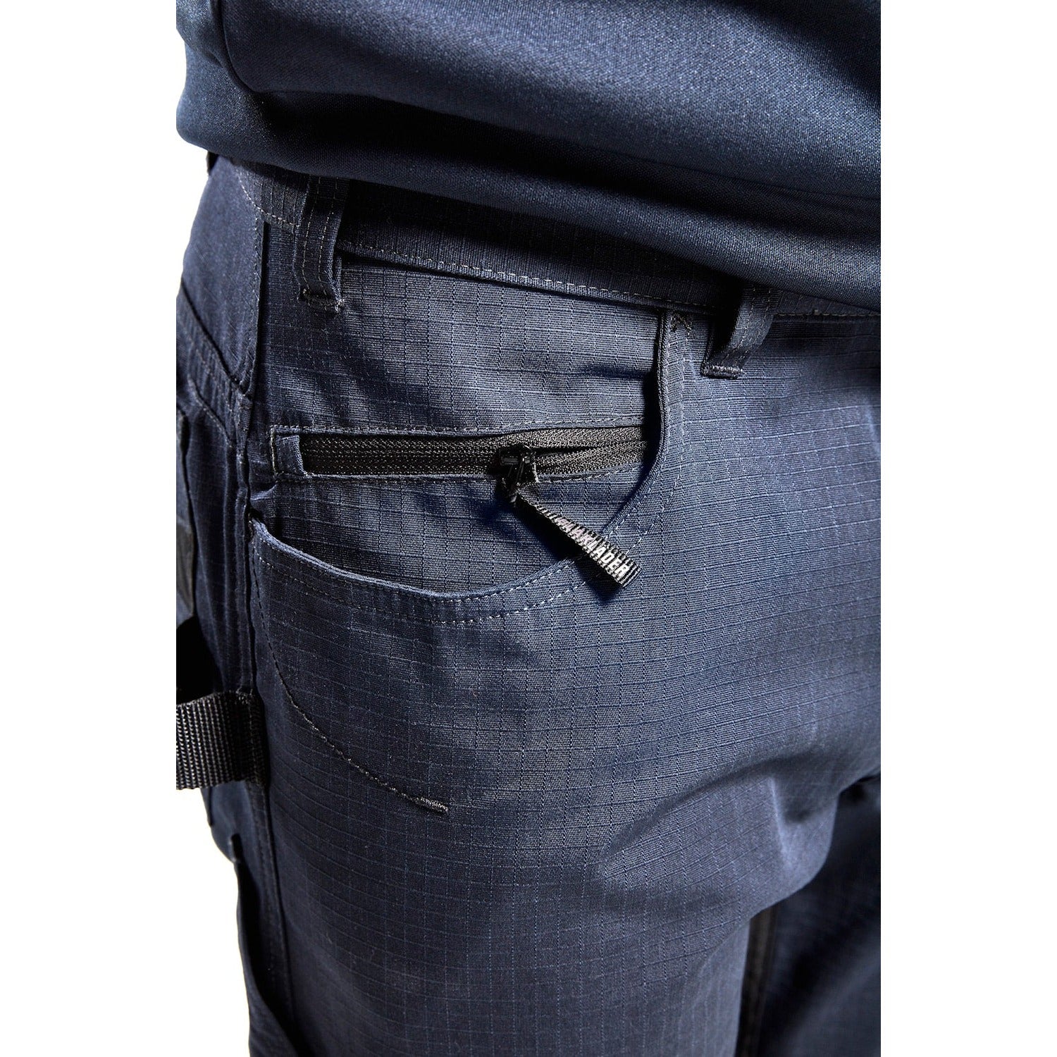 Blaklader Service Trousers with Stretch 1495 #colour_dark-navy-black