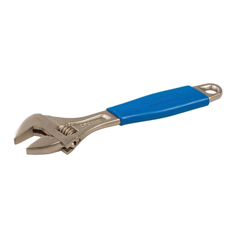 Silverline Adjustable Wrench - Length 250mm/Jaw 27mm