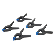 Silverline Spring Clamps 5pk - 100mm Length/40mm Jaw