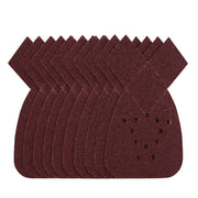 Draper Tools Detail Sanding Sheets With Hook And Loop, 140mm, 40 Grit, SSD4 (Pack Of 10)