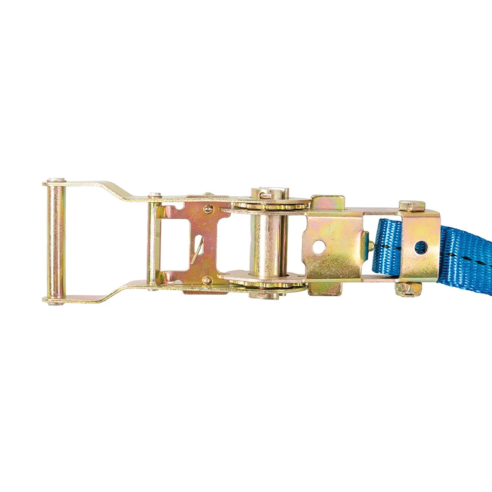 Silverline Ratchet Tie Down Strap J-Hook 3m x 27mm