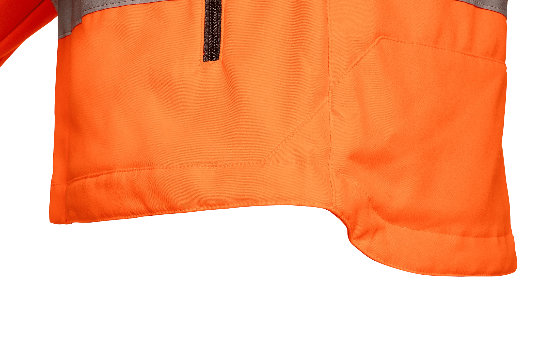 Sioen Alphen Hi-Vis Softshell Jacket With Detachable Sleeves (Rws)
