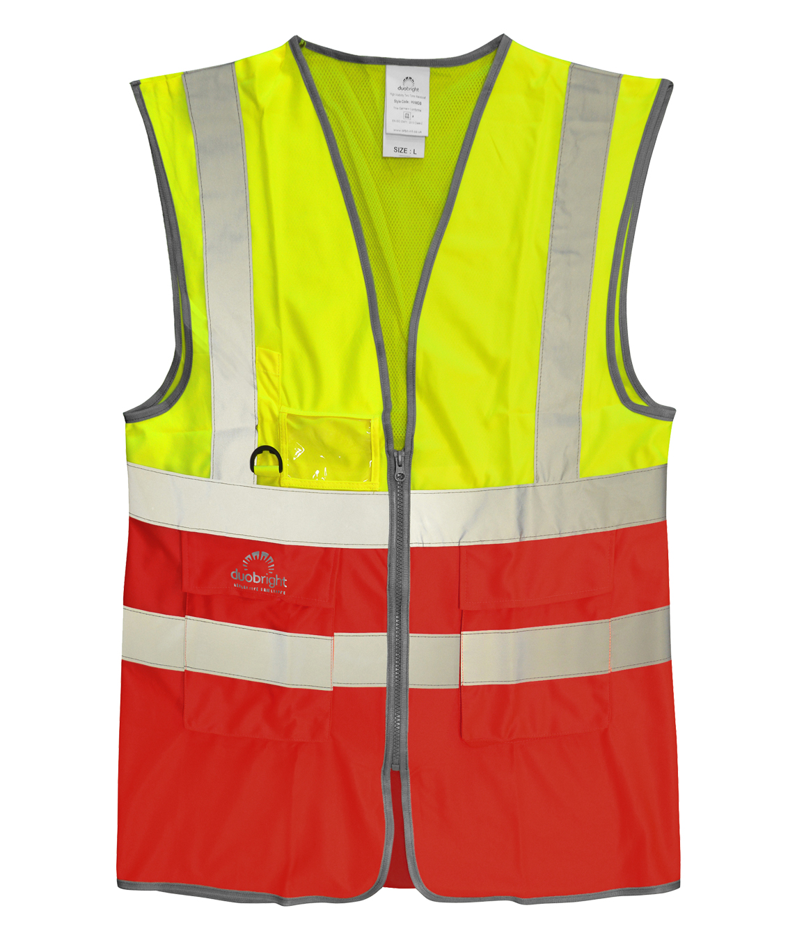 Orbit International Dhow: Hi-Vis Two Tone Waistcoat