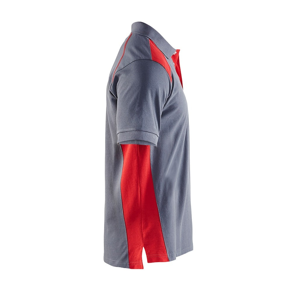 Blaklader Polo Shirt 3324 #colour_grey-red
