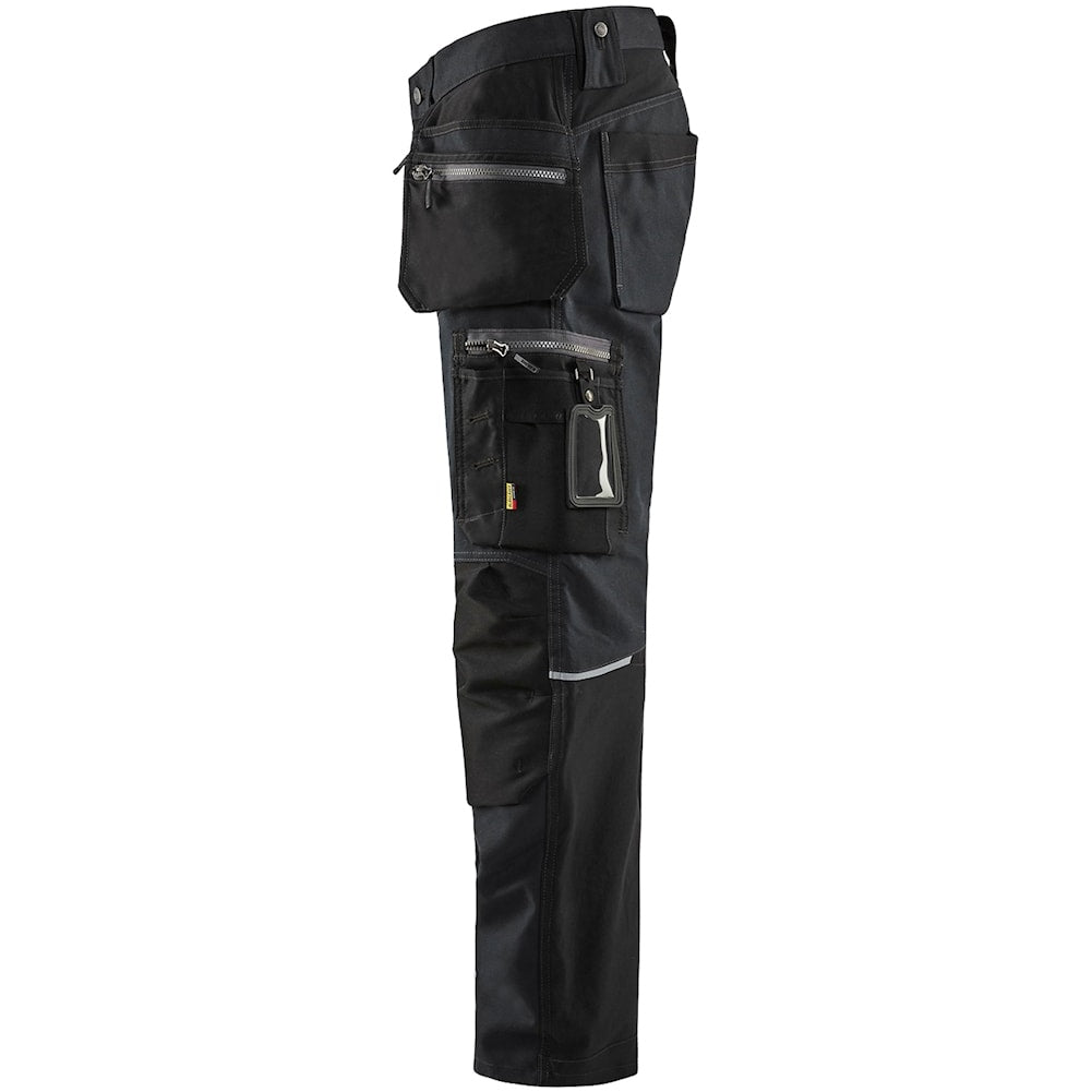 Blaklader Craftsman Trousers with Stretch 15991343 - Black