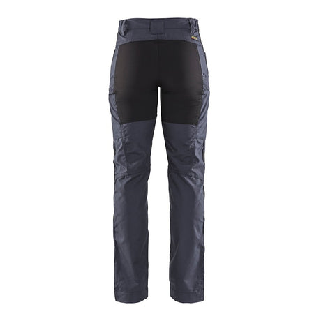 Blaklader Women's Service Trousers Stretch 71591845 #colour_grey-black