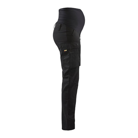 Blaklader Women's Maternity Service Trousers with Stretch 7101 #colour_black