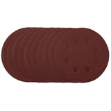 Draper Tools Sanding Discs, 115mm, 240 Grit, Hook & Loop (Pack Of 10)