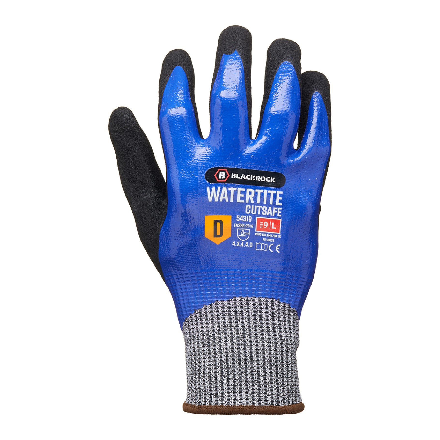 Blackrock Watertite Cutsafe Cut Level D Waterproof Gloves Pair