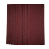 Draper Tools 1/2 Sanding Sheets, 115 x 280mm, 40 Grit (Pack Of 10)