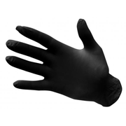 Portwest Black HD Disposable Glove (Box of 100)