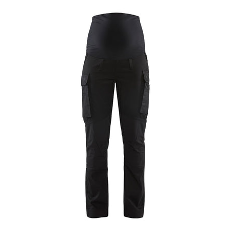 Blaklader Women's Maternity Service Trousers with Stretch 7101 #colour_black