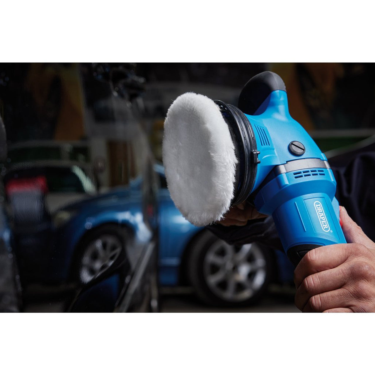 Draper Tools D20 20V Brushless Random Orbit Polisher, 125mm (Sold Bare)