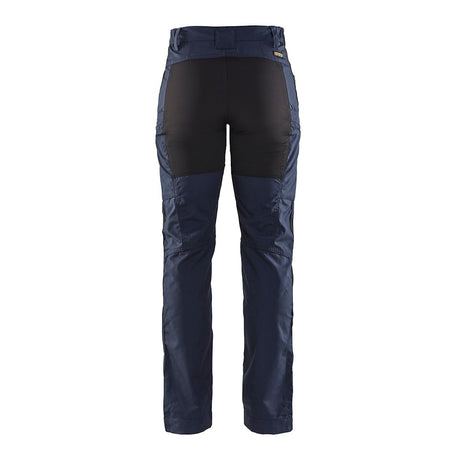 Blaklader Women's Service Trousers Stretch 71591845 #colour_dark-navy-black