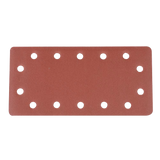Silverline Hook & Loop 1/2 Sheets Punched 10Pk - 240 Grit