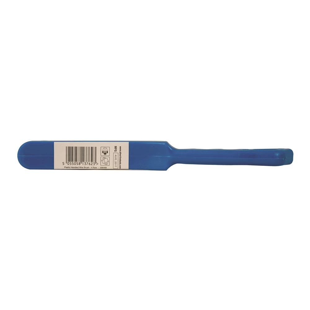 Silverline Steel Wire Brush 4 Row