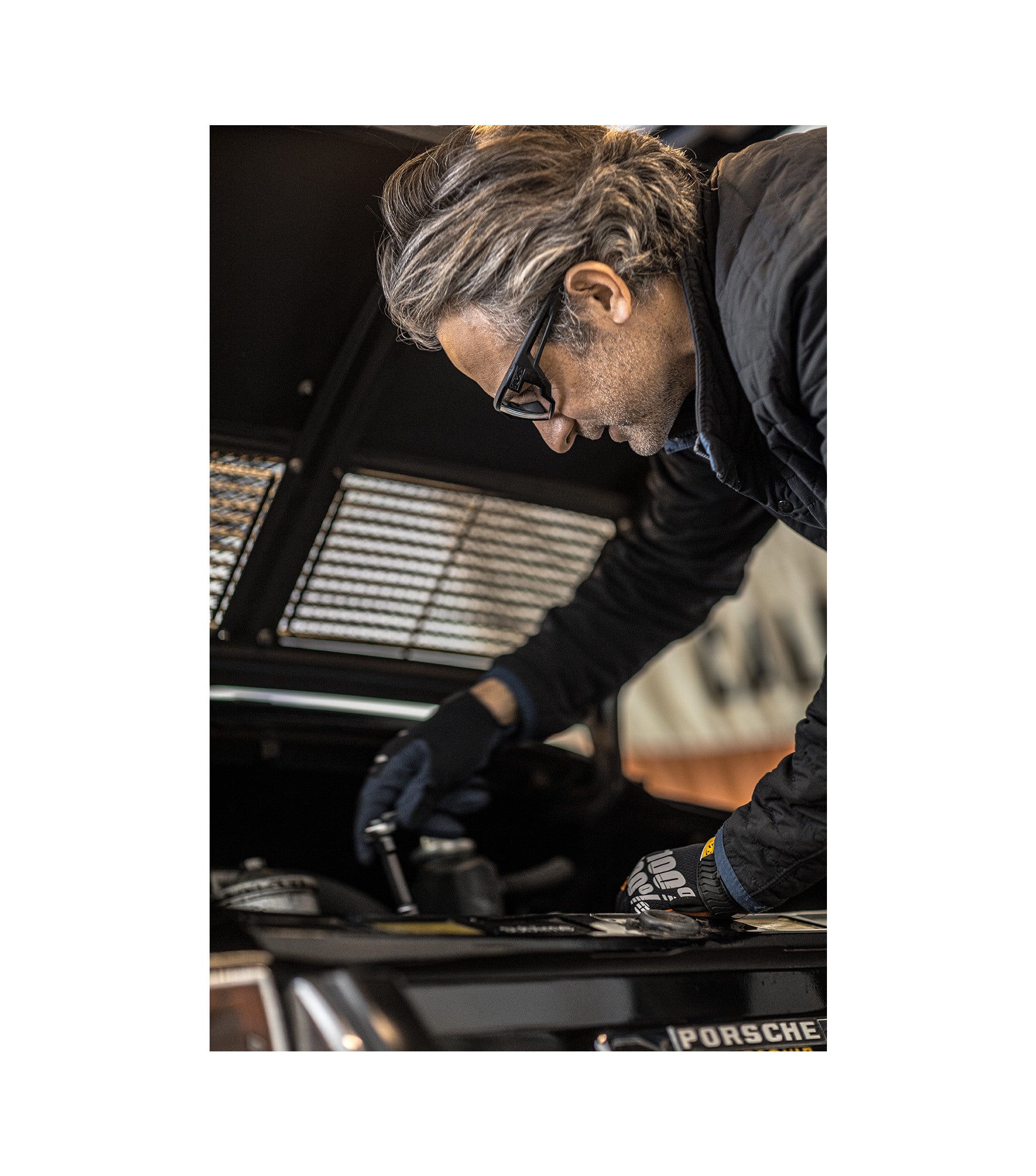 Mechanix Wear Type-X S PE Black Frame Clear Lens Safety Eyewear