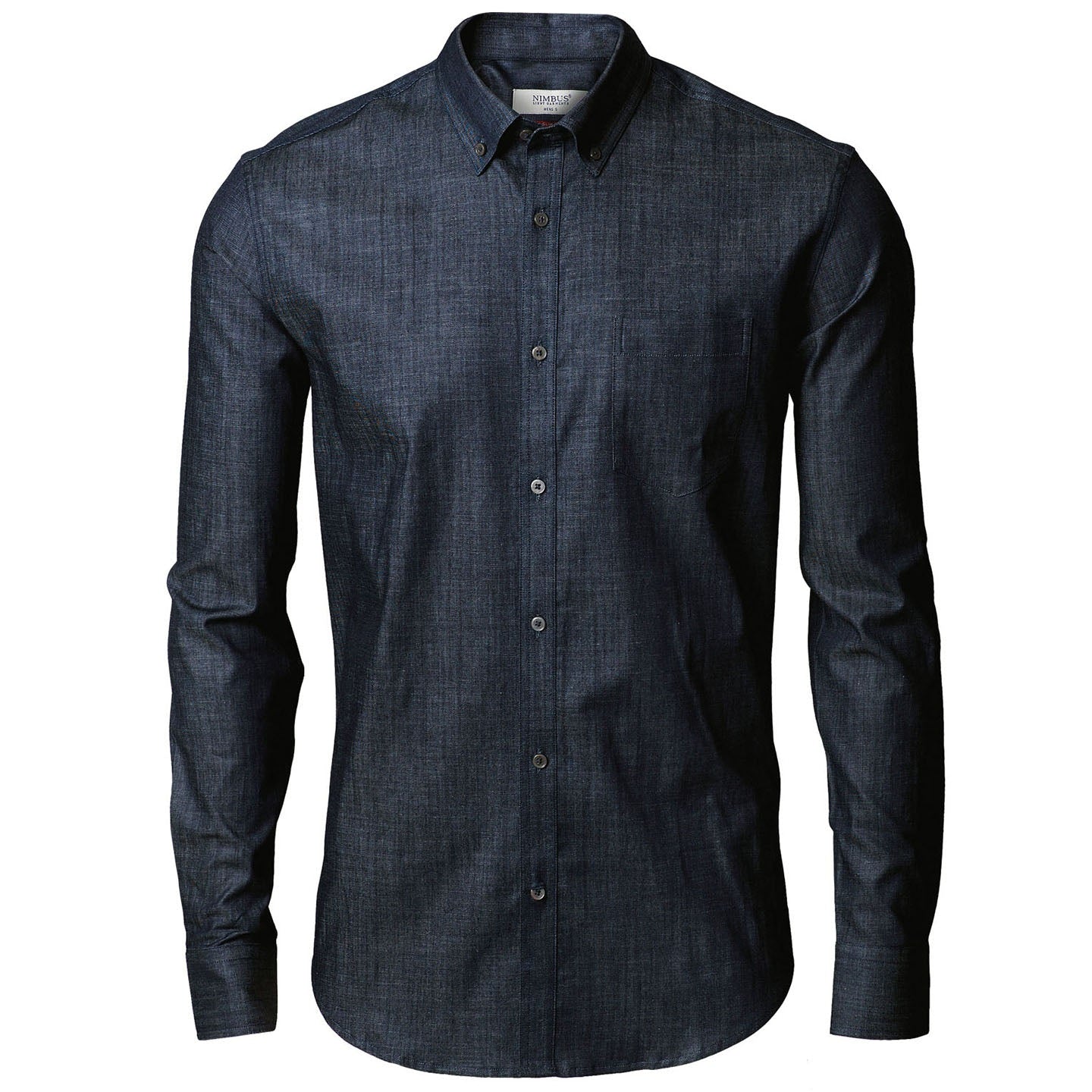 Nimbus Torrance Slim Fit  Raw And Stylish Denim Shirt