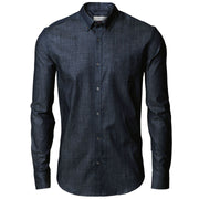 Nimbus Torrance Slim Fit  Raw And Stylish Denim Shirt