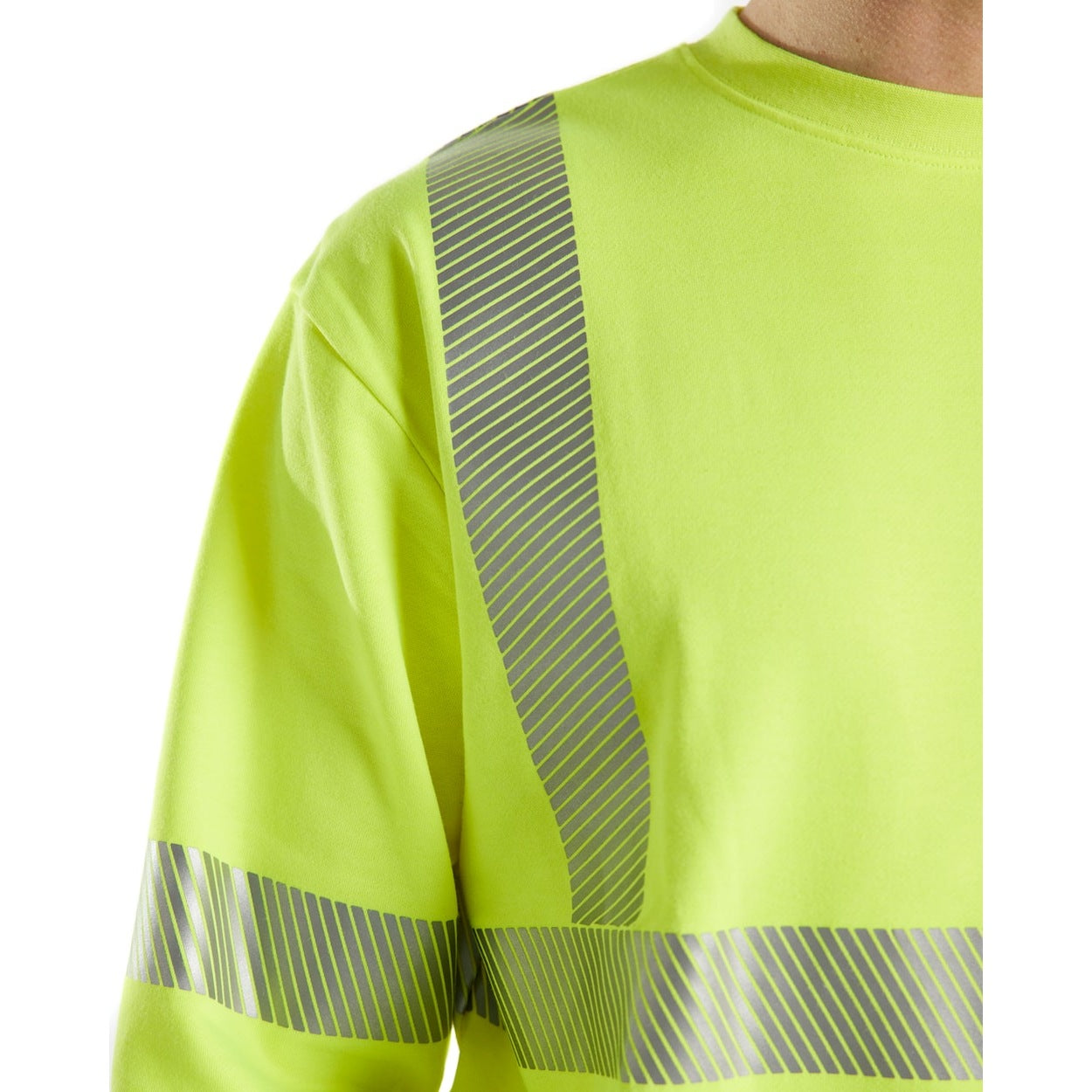 Blaklader Multinorm Sweatshirt 3087 #colour_hi-vis-yellow