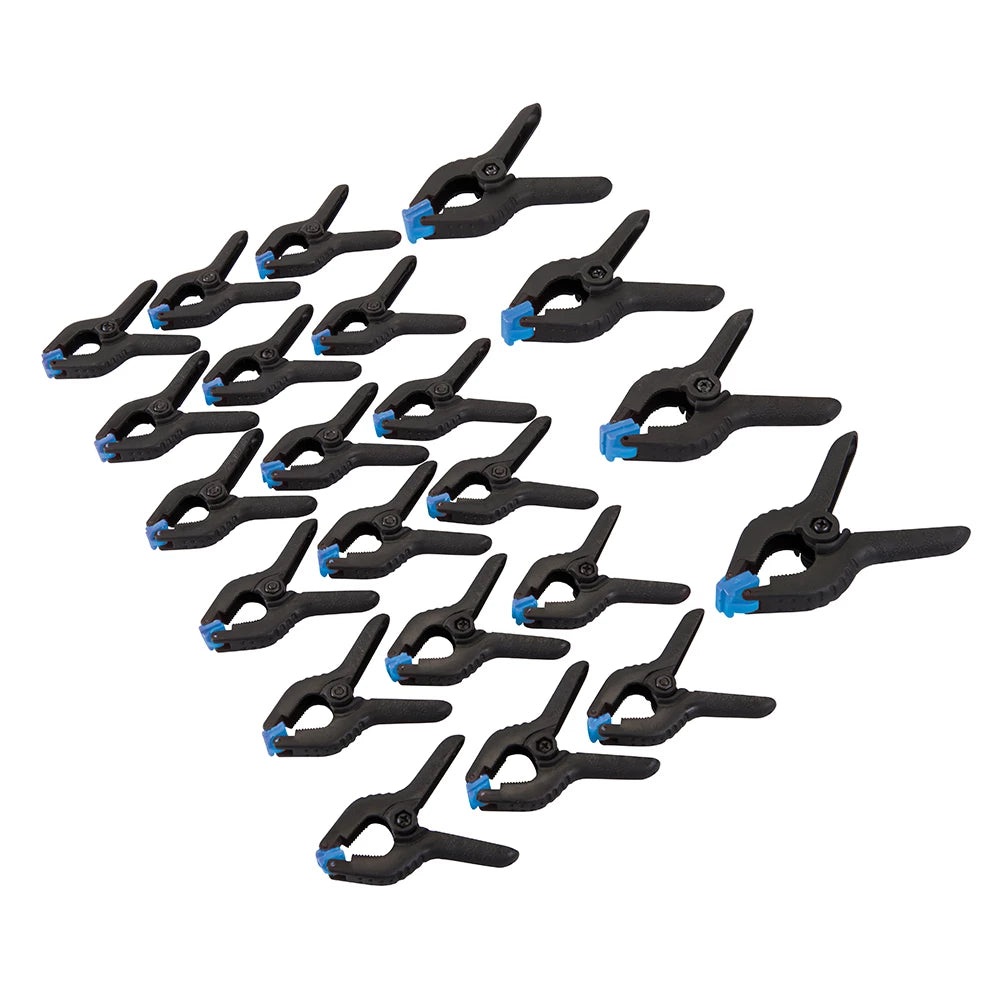 Silverline Spring Clamp Set 22Pce
