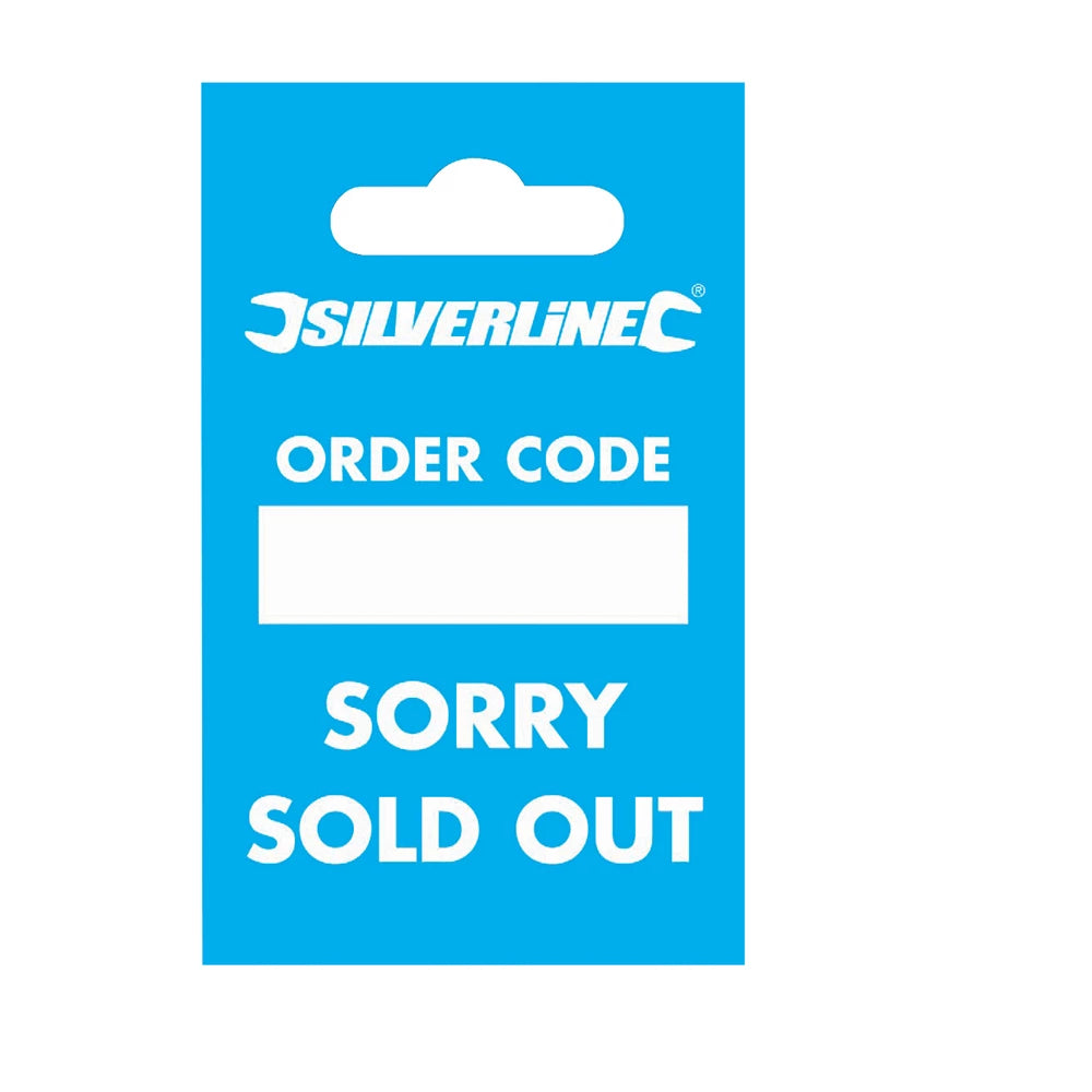 Silverline Re-Order Tags 100Pk