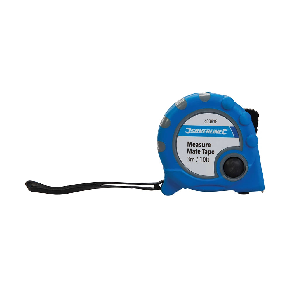 Silverline Measure Mate Tape Display Box - 30pce 3m / 10ft x 16mm