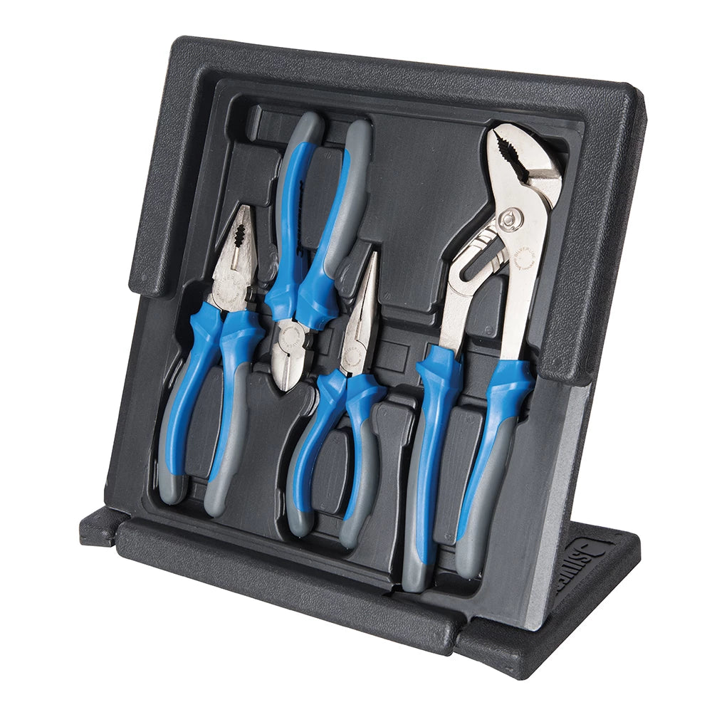 Silverline Expert Pliers Set 4Pce