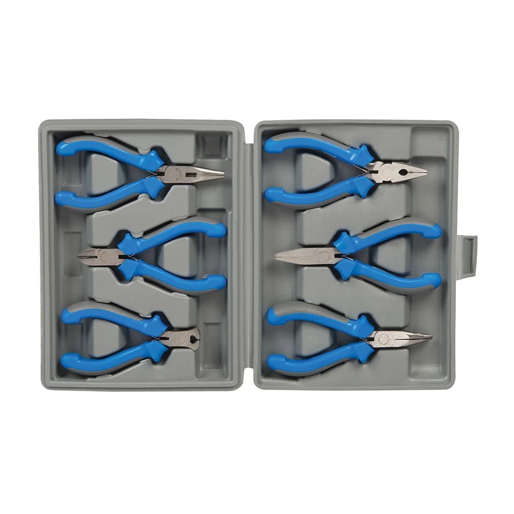 Silverline Mini Pliers Set 6Pce