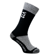 V12 Black Calf Length V12 Sock PK 10
