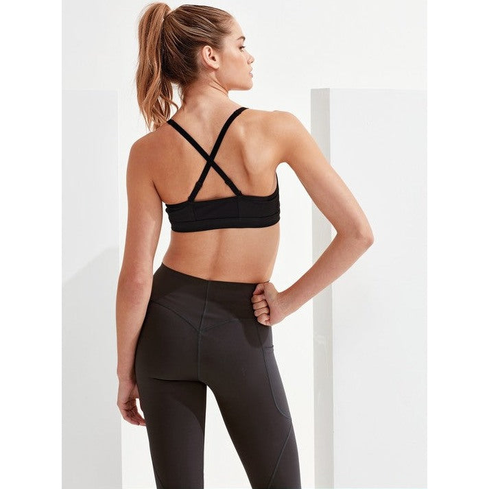 Women's TriDri® Ruched Sports Bra (Medium Impact)