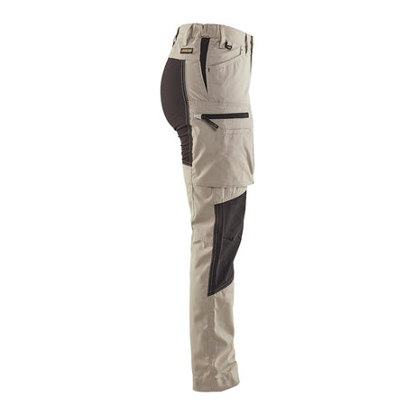 Blaklader Women's Service Trousers Stretch 71591845 #colour_stone-black