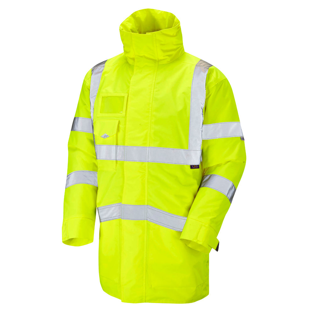 Leo Workwear MARWOOD Leo EcoViz 4K Superior Baffle Lined Anorak