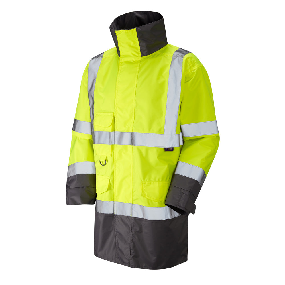 Leo Workwear TORRIDGE Leo EcoViz 5K Lightweight Breathable Anorak