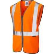 Leo Workwear EGGESFORD Leo EcoViz Rail Zip Waistcoat