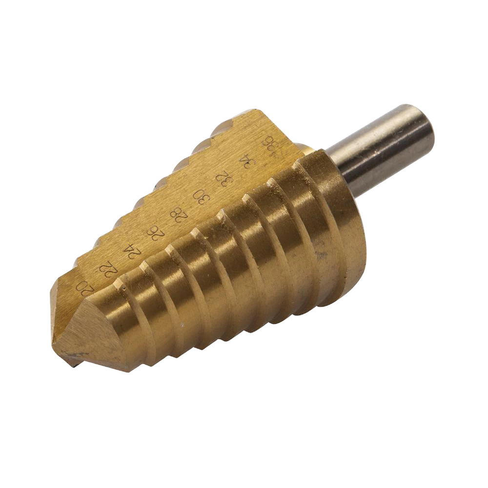 Silverline Titanium-Coated HSS Step Drill