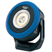 Draper Tools Cob/Smd Led Wireless/Usb Rechargeable Mini Flood Light, 7W, 670 Lumens, Usb-C Cable Supplied