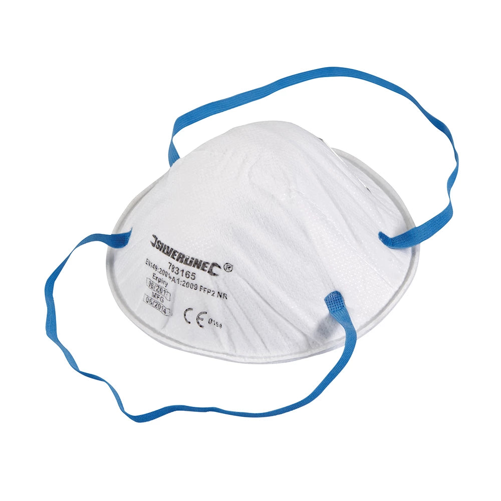 Silverline Moulded Face Mask FFP2 NR Display Box 20Pk